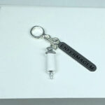 Berloque Profissão Enfermagem Folheado a Prata